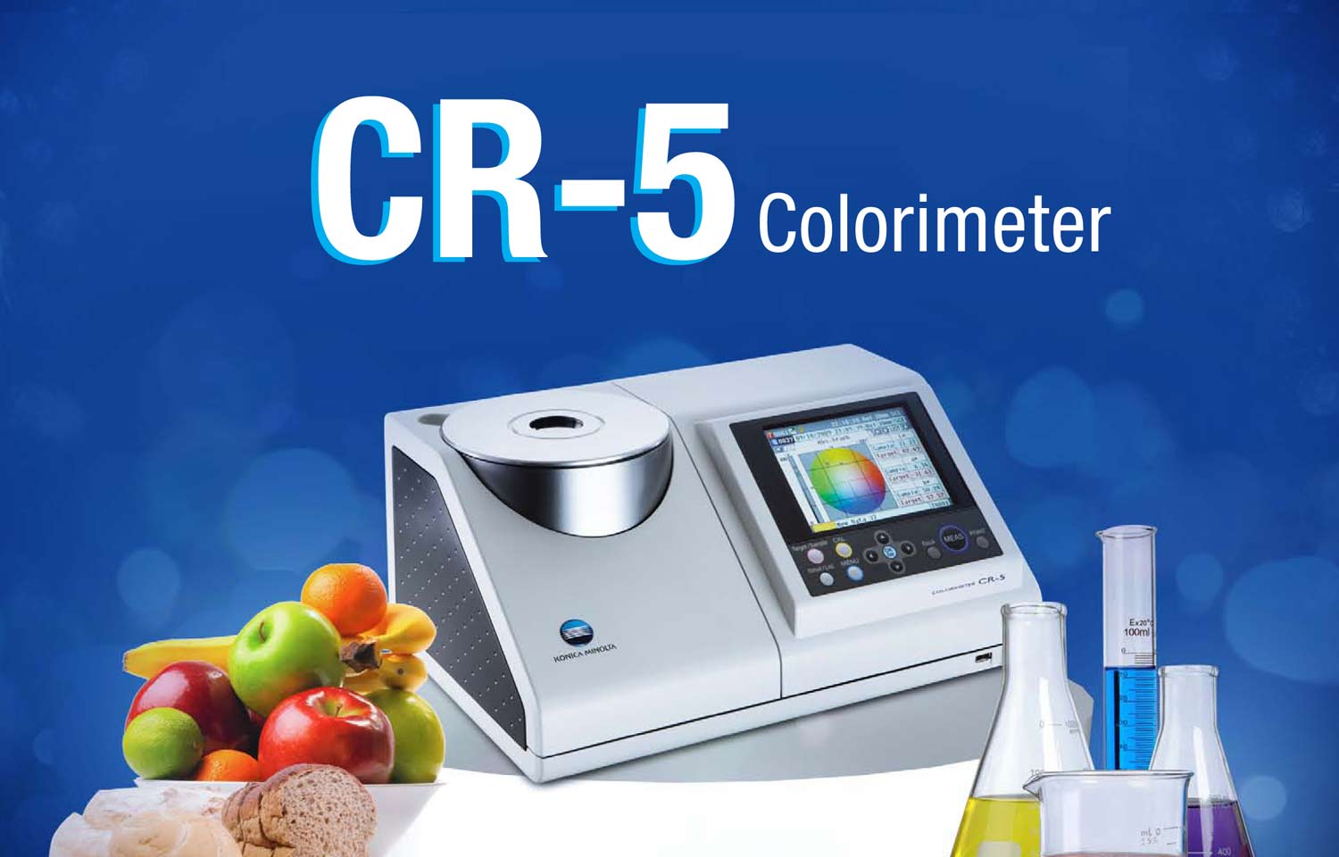 Colorímetro de Bancada CR-5 KONICA MINOLTA